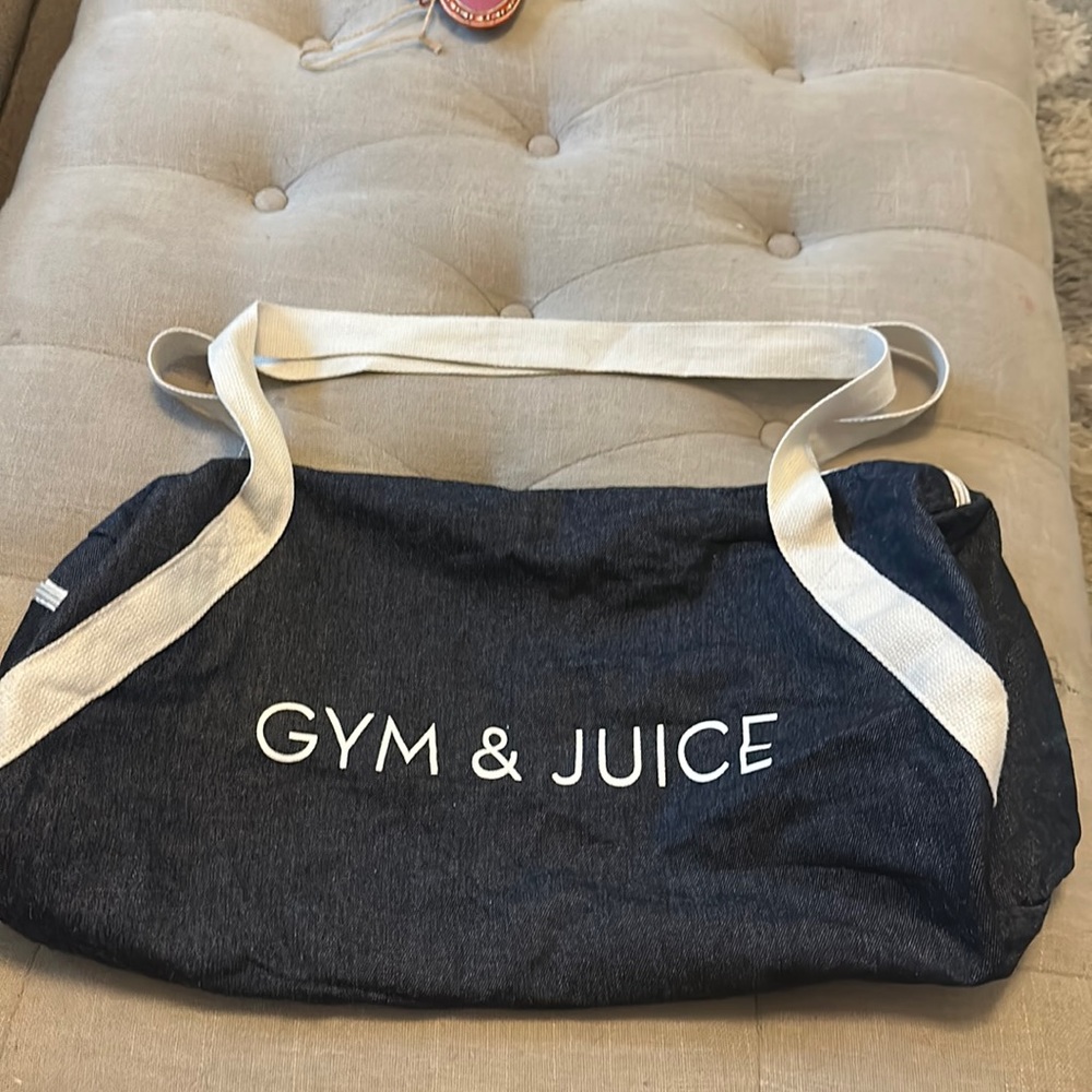 Gym & Juice Tote Bag